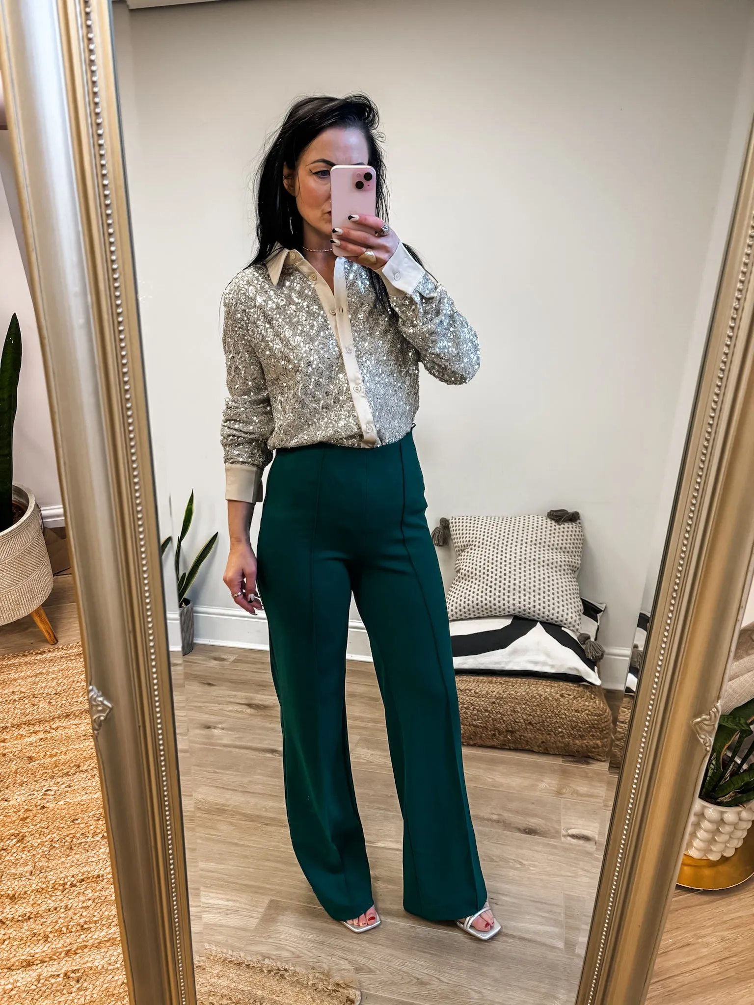 Sequin Shirt
