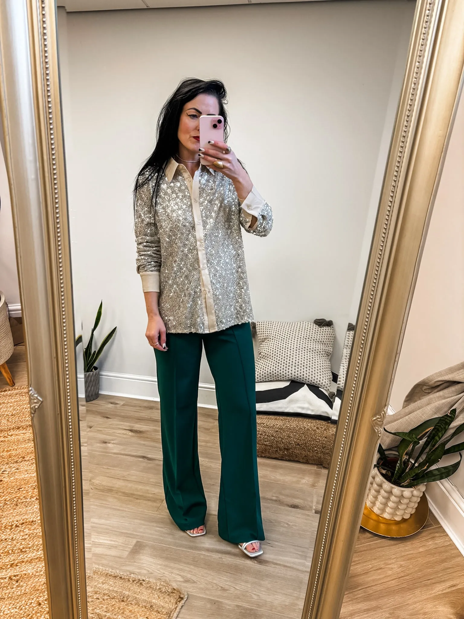 Sequin Shirt