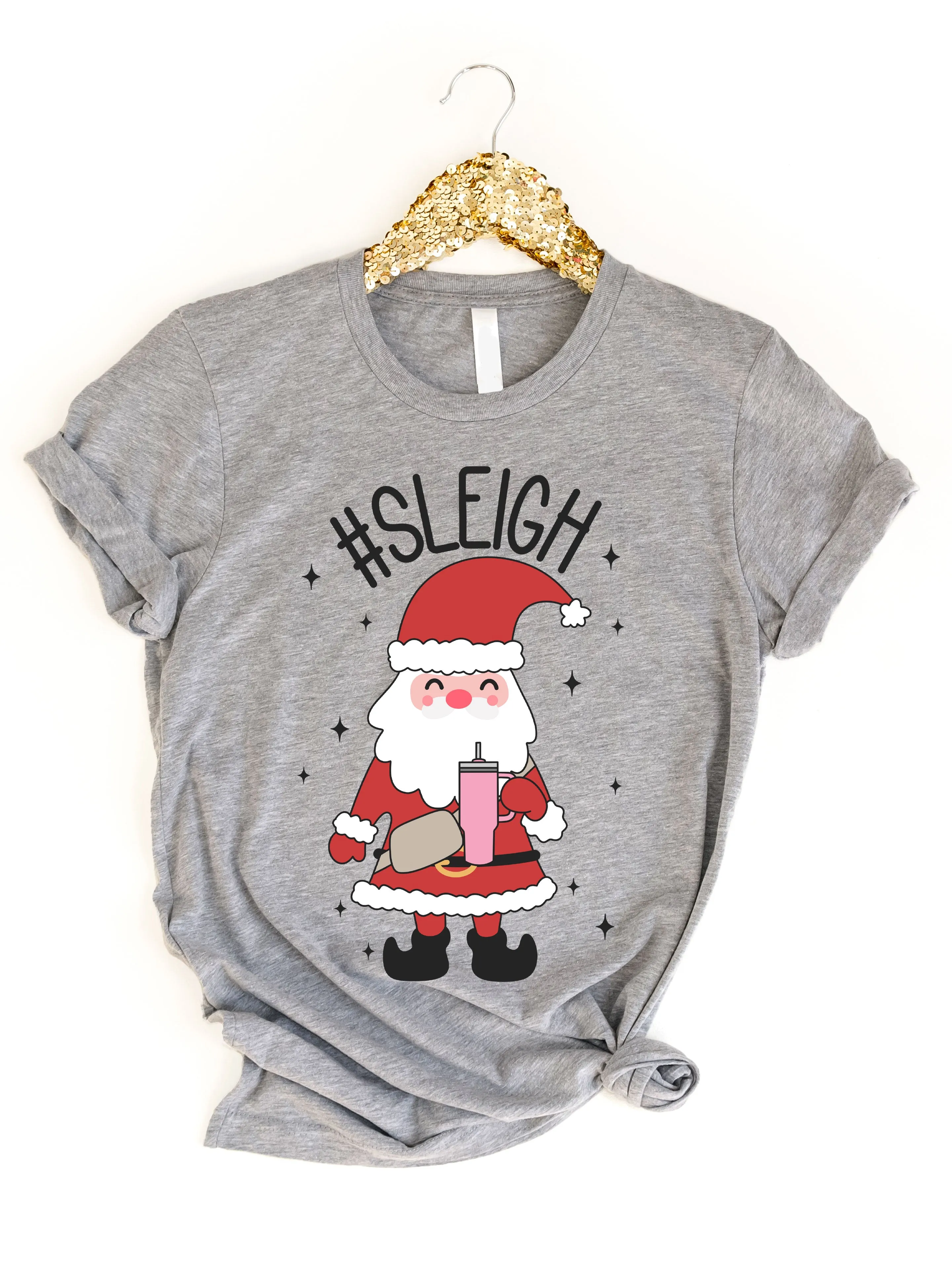#Sleigh Santa (Boujee Santa) Graphic Tee