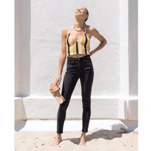 Soft Stretchy High Rise The Everyday Skinny Jeans - Black