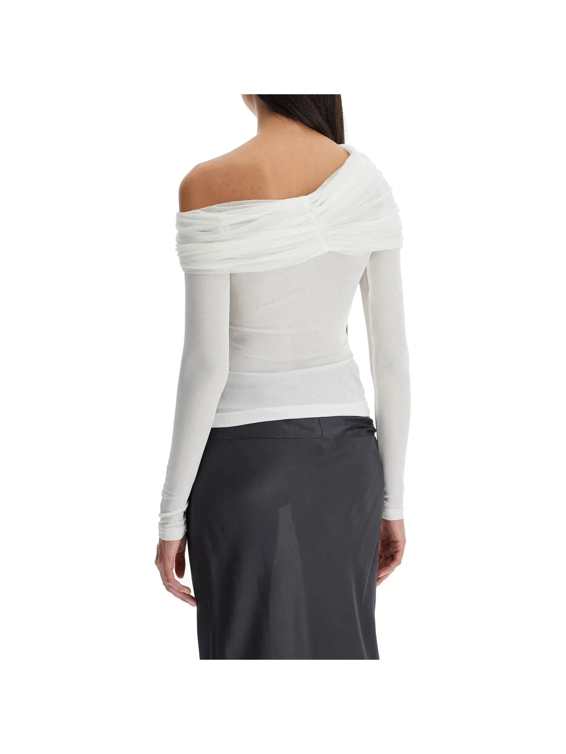 Sonora Off-Shoulder Ribbed Sweater