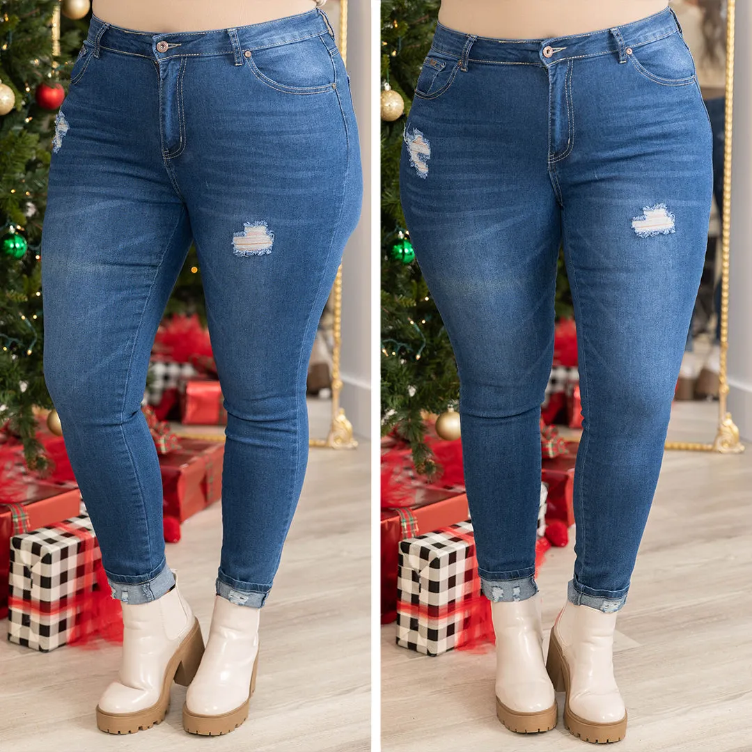 Starstruck Moments Jeans, Dark Wash