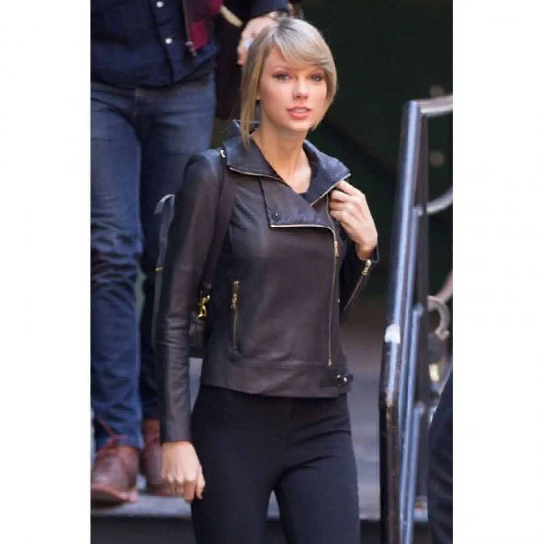 Taylor Swift New York Leather Jacket |  Women Celebrity Leather Jacket