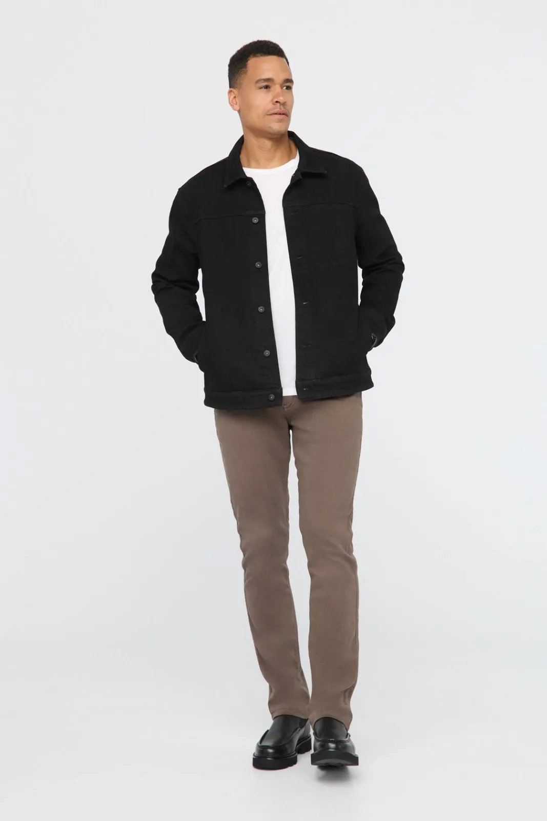 Tech Fleece Denim Jacket - Washed Black / Grey