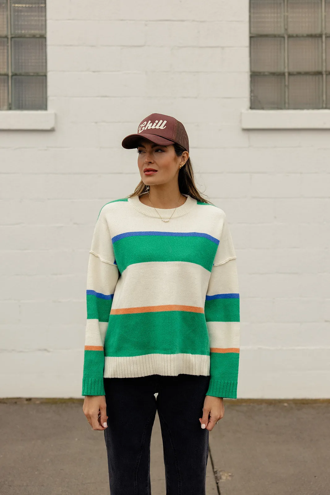 Wear This All The Time Stripe Sweater