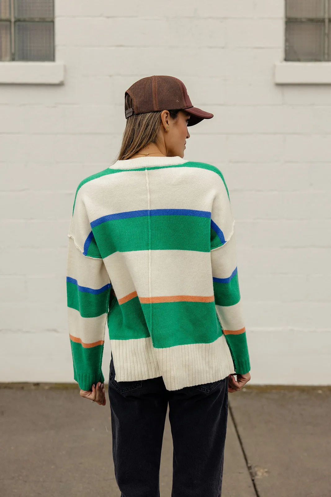 Wear This All The Time Stripe Sweater