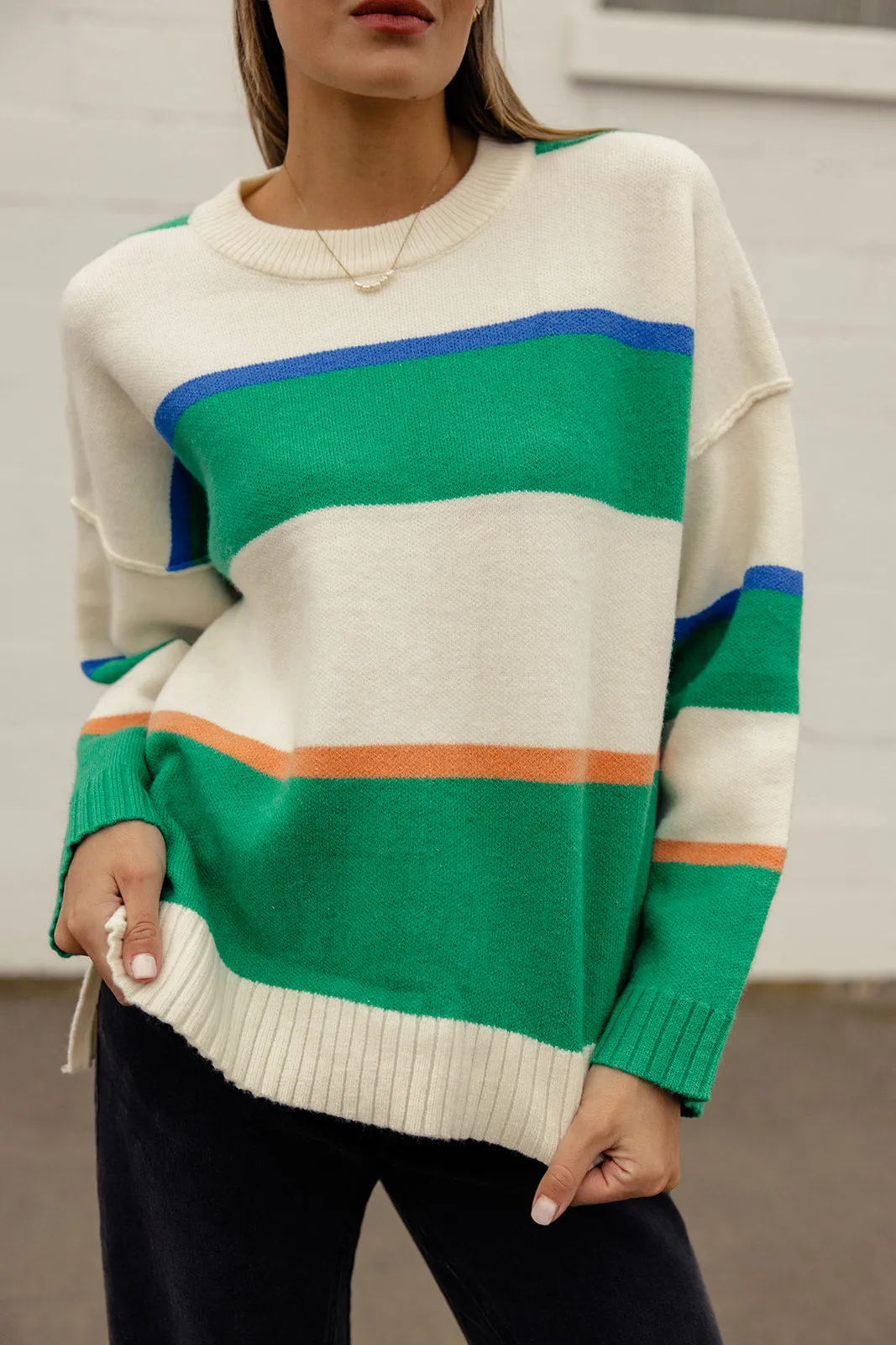 Wear This All The Time Stripe Sweater