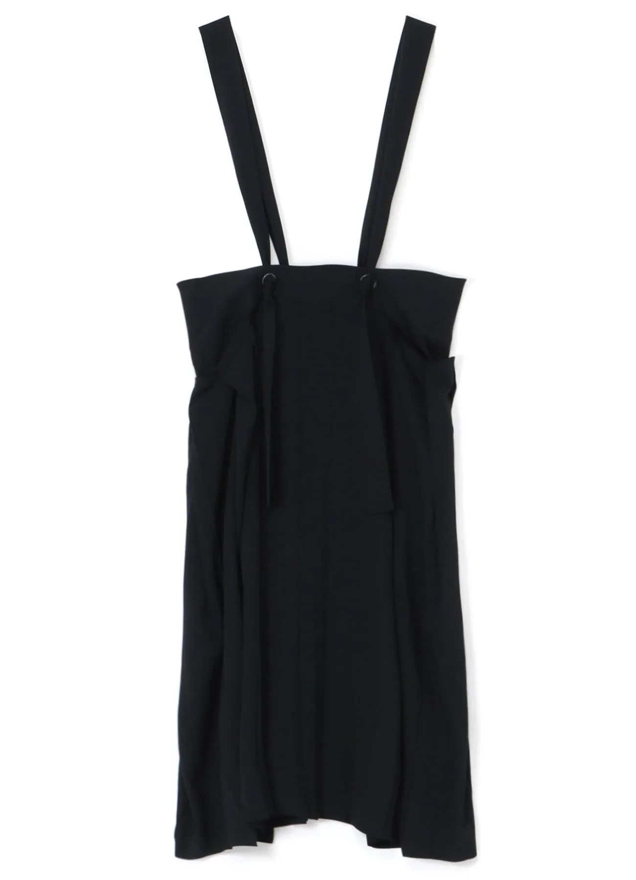 W/GABARDINE PLEATS SUSPENDER SKT