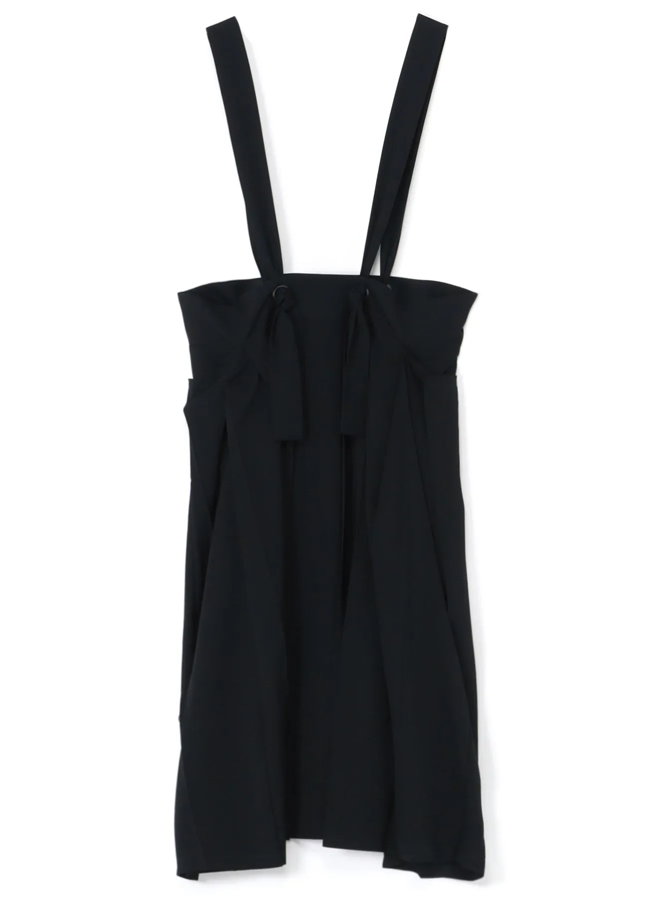 W/GABARDINE PLEATS SUSPENDER SKT