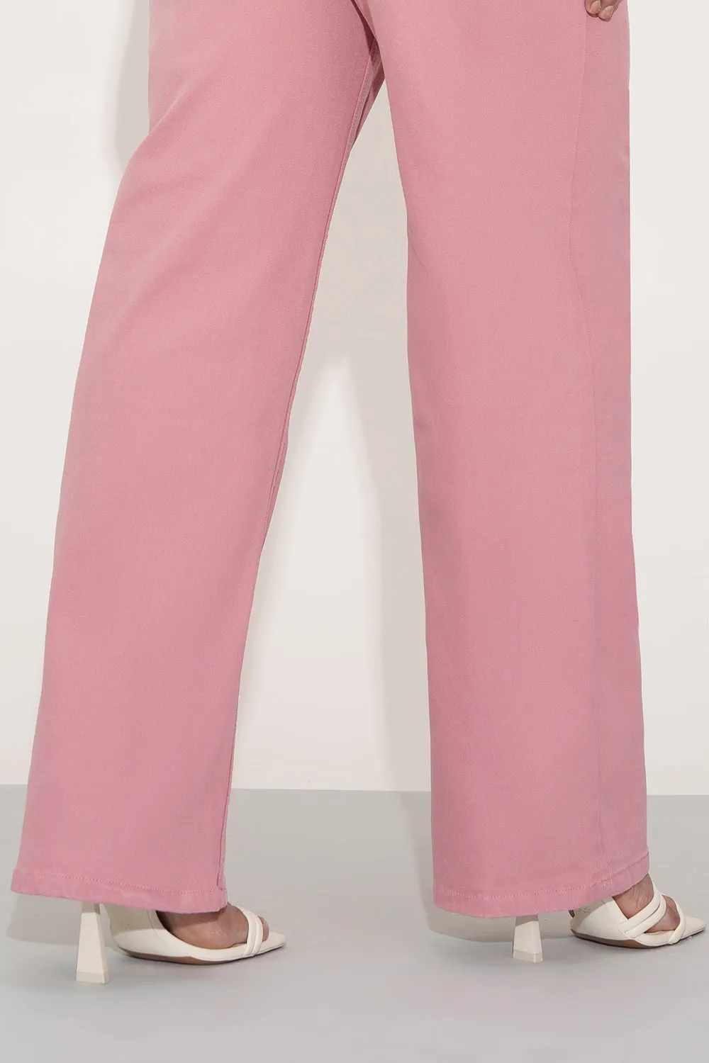 Wistful Rose Curve Straight Fit Jeans