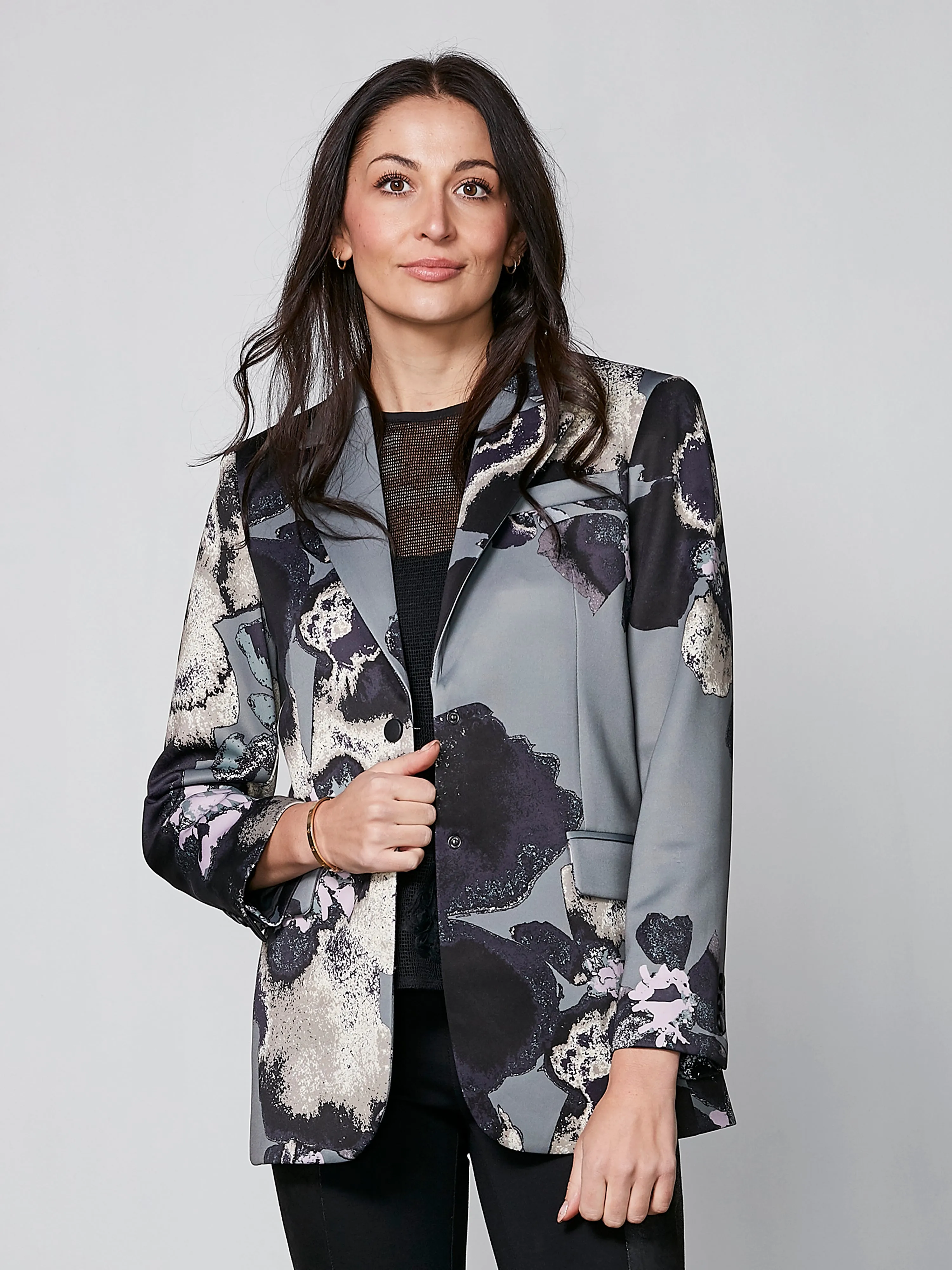 YOKO blazer - Grey mix