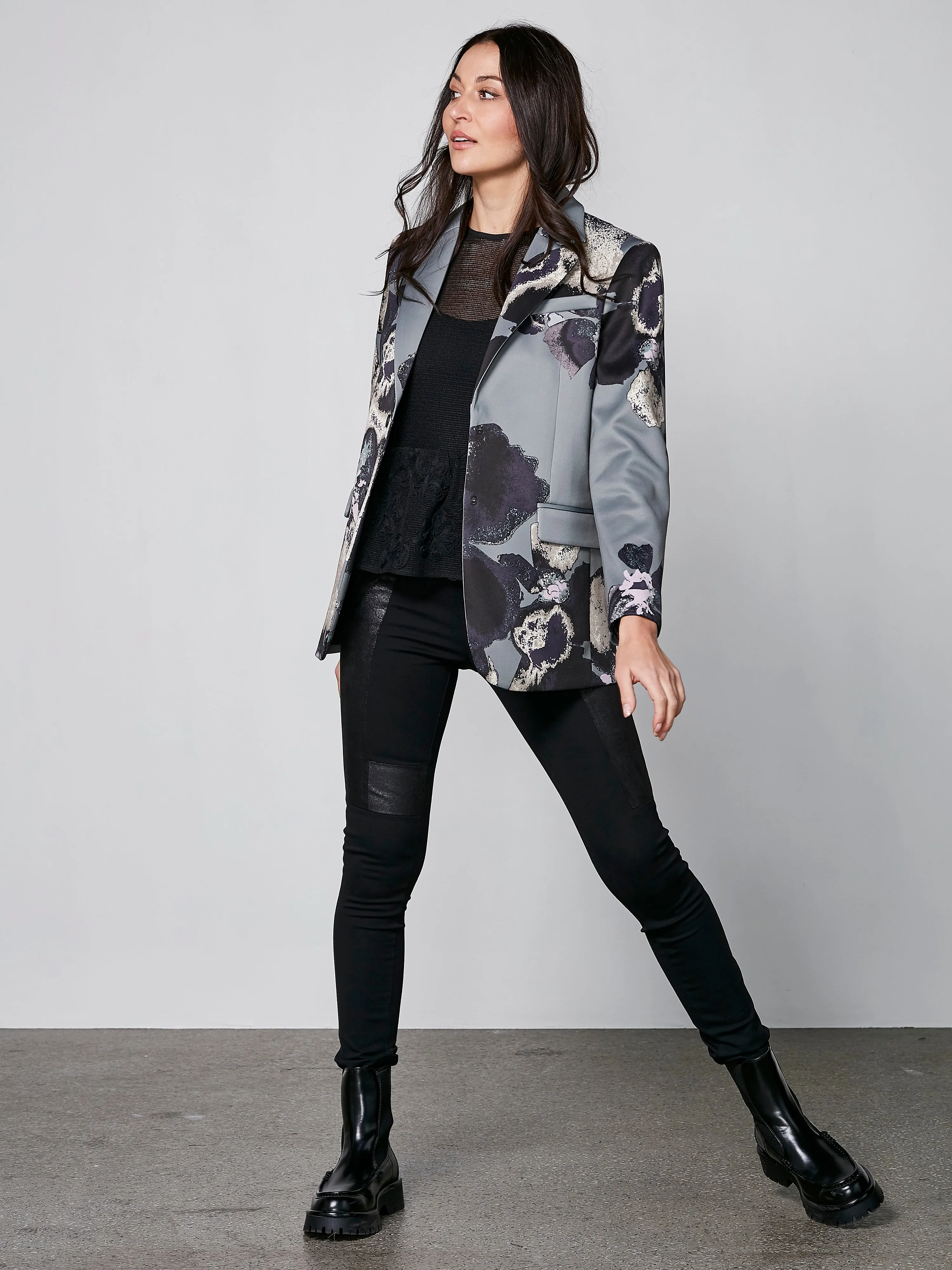 YOKO blazer - Grey mix